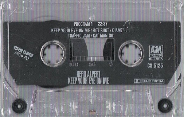 Herb Alpert Keep Your Eye On Me-Cass, Cintas y casetes, Historia Nuestra