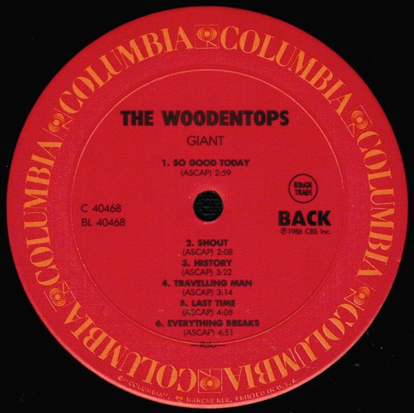 The Woodentops, Giant-LP, Vinilos, Historia Nuestra
