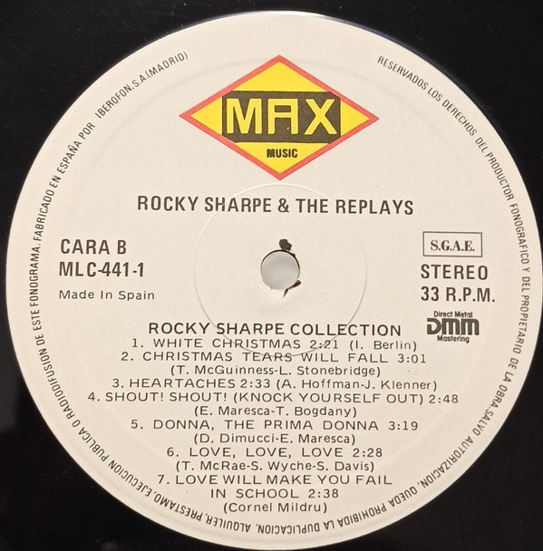 Rocky Sharpe & The Replays Collection-2xLP, Vinilos, Historia Nuestra