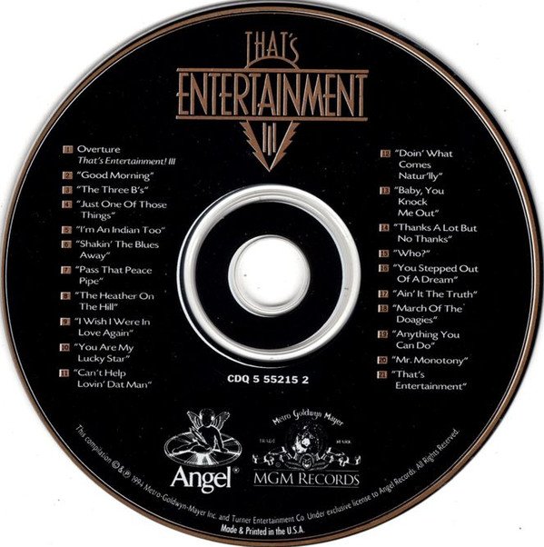 Various, That's Entertainment III -CD, CDs, Historia Nuestra