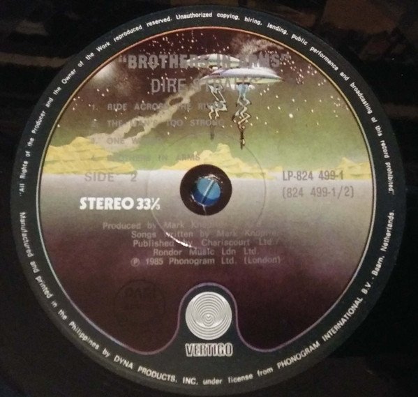 Dire Straits, Brothers In Arms-LP, Vinilos, Historia Nuestra