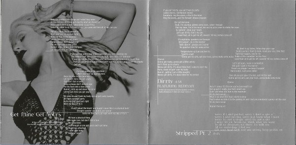 Christina Aguilera, Stripped-CD, CDs, Historia Nuestra