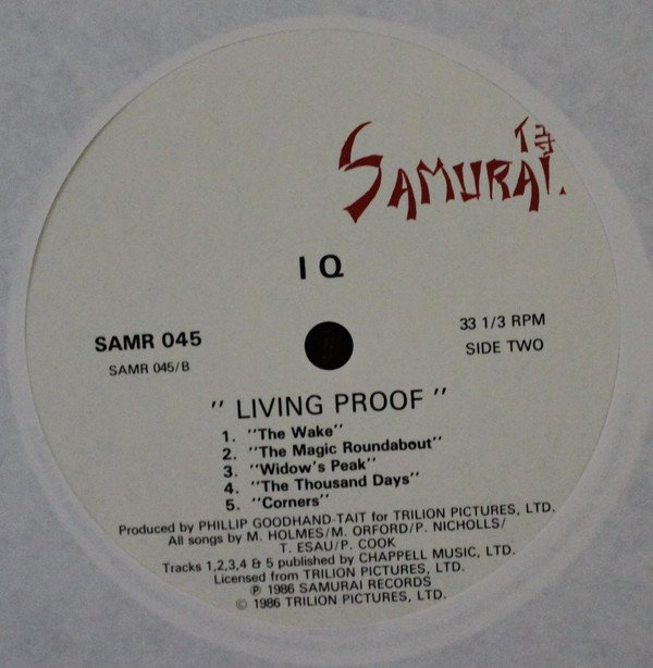 IQ Living Proof-LP, Vinilos, Historia Nuestra