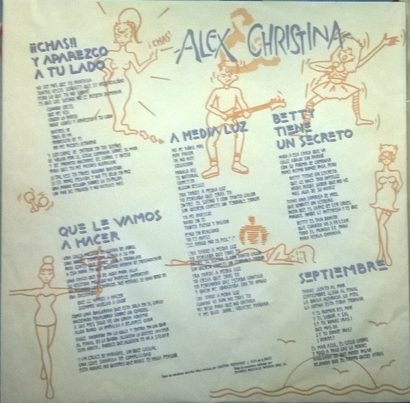 Alex and Christina, Alex & Christina-LP, Vinilos, Historia Nuestra