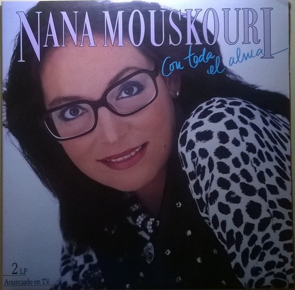 Nana Mouskouri, Con Toda El Alma-LP, Vinilos, Historia Nuestra