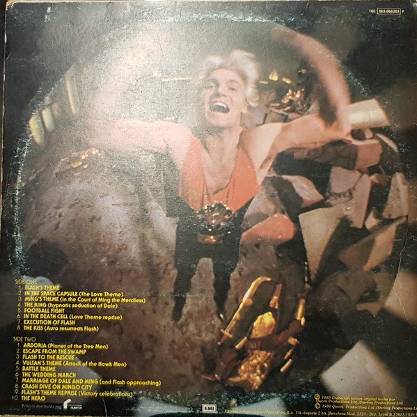 Queen Flash Gordon (Original Soundtrack Music)-LP, Vinilos, Historia Nuestra