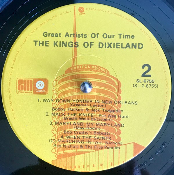 Various, The Kings The Kings Of Dixieland-LP, Vinilos, Historia Nuestra