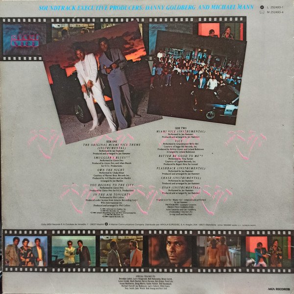 Various, Miami Vice - Music From The Television Series-LP, Vinilos, Historia Nuestra