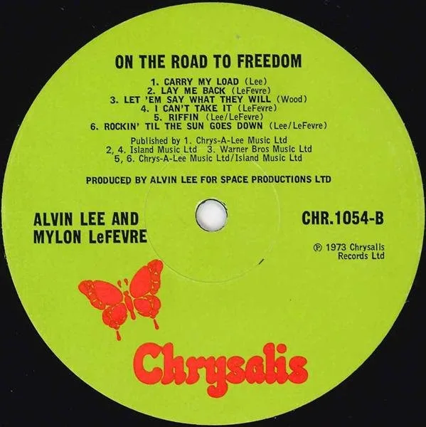 Alvin Lee and Mylon LeFevre, On The Road To Freedom-LP, Vinilos, Historia Nuestra