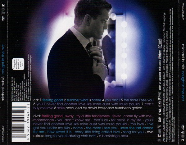 Michael Bublé, Caught In The Act-CD, CDs, Historia Nuestra