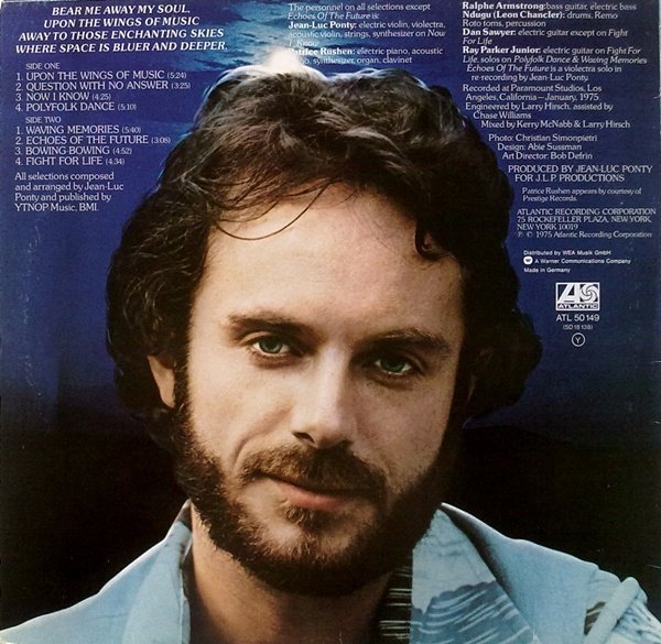 Jean-Luc Ponty Upon The Wings Of Music-LP, Vinilos, Historia Nuestra
