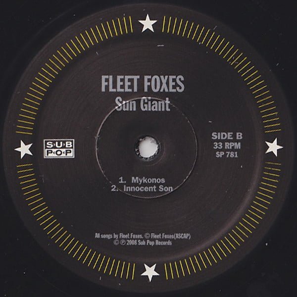 Fleet Foxes Fleet Foxes-LP, Vinilos, Historia Nuestra