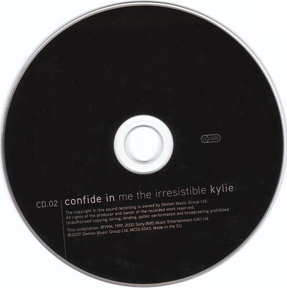 Kylie, Confide In Me (The Irresistible Kylie)-CD, El Sonido del Futuro, Hoy: Explora los CD de Historia Nuestra, historianuestra.com