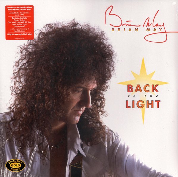 Brian May, Back To The Light-LP, Vinilos, Historia Nuestra