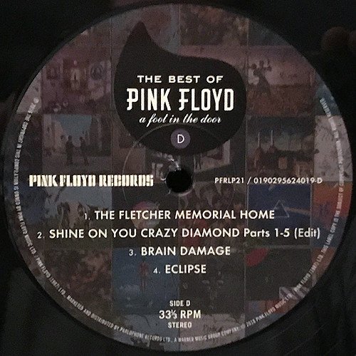 Pink Floyd A Foot In The Door (The Best Of Pink Floyd)-2xLP, Vinilos, Historia Nuestra