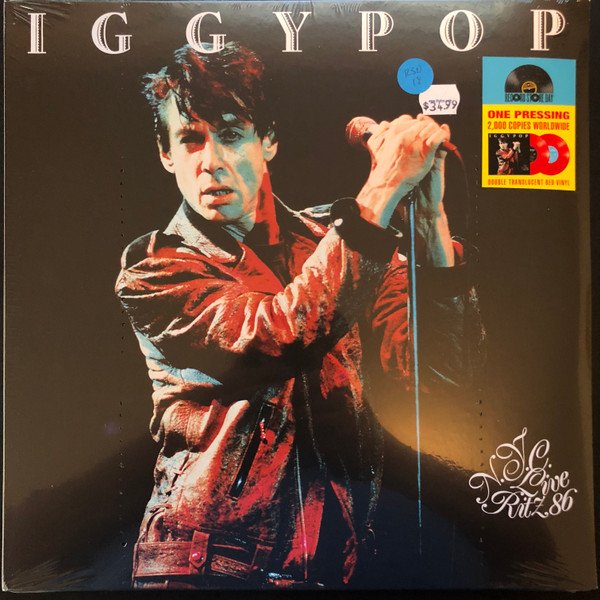 Iggy Pop Live Ritz N.Y.C. 86-2xLP, Vinilos, Historia Nuestra