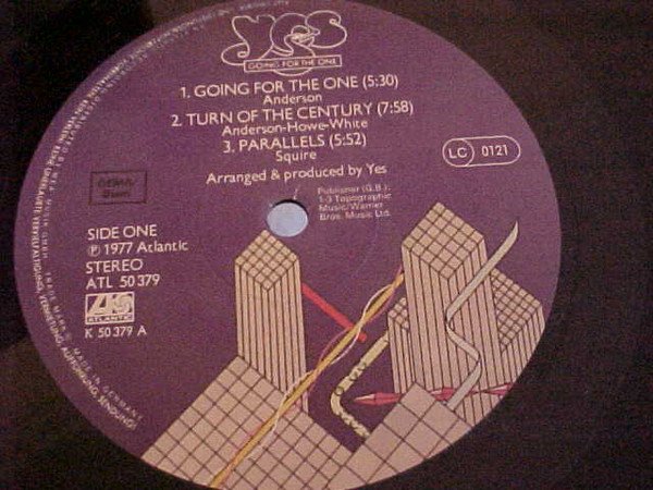 Yes, Going For The One-LP, Vinilos, Historia Nuestra