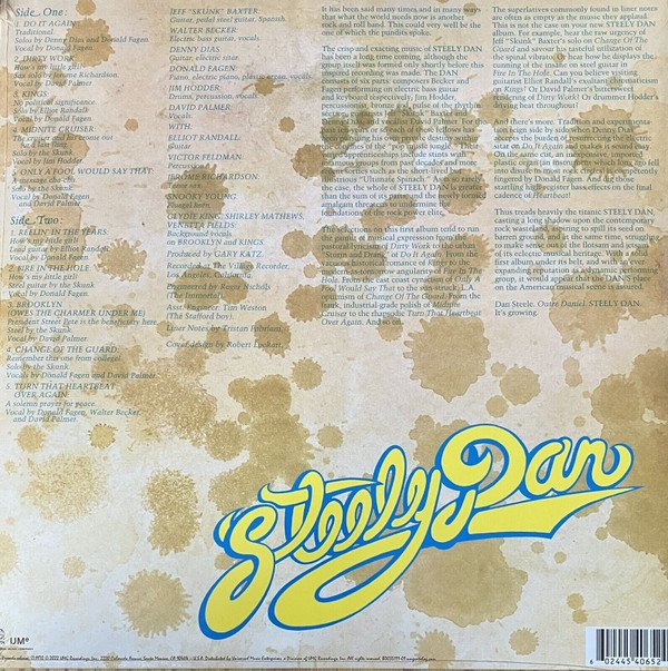 Steely Dan Can't Buy A Thrill-LP, Vinilos, Historia Nuestra