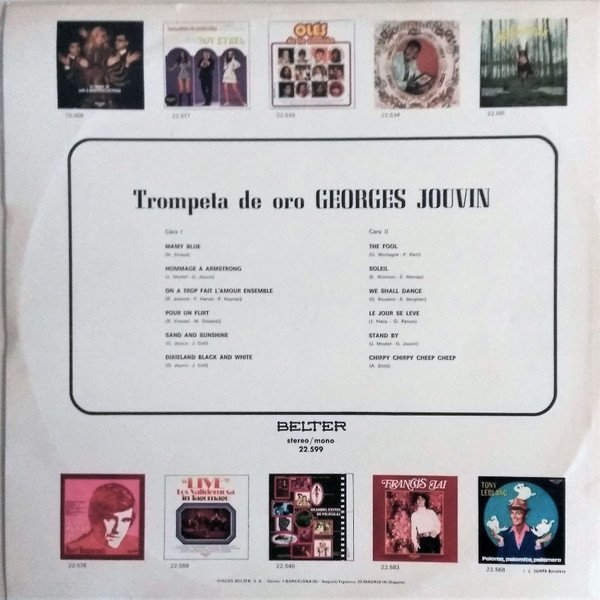 Georges Jouvin Trompeta De Oro-LP, Vinilos, Historia Nuestra