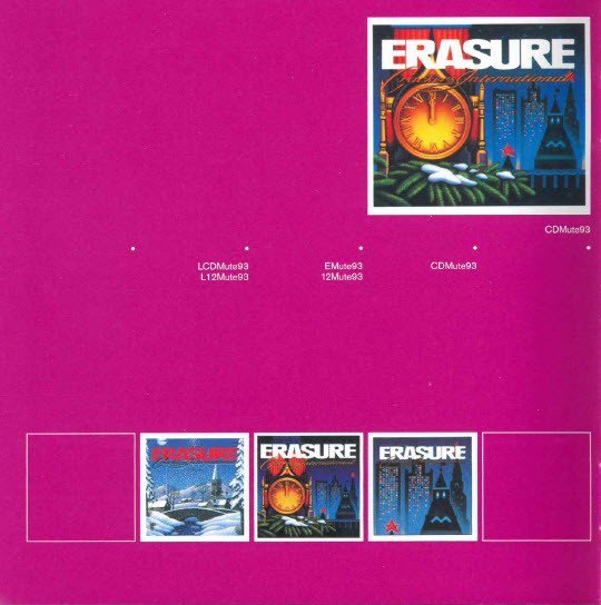 Erasure 3. Singles-Box, Vinilos, Historia Nuestra