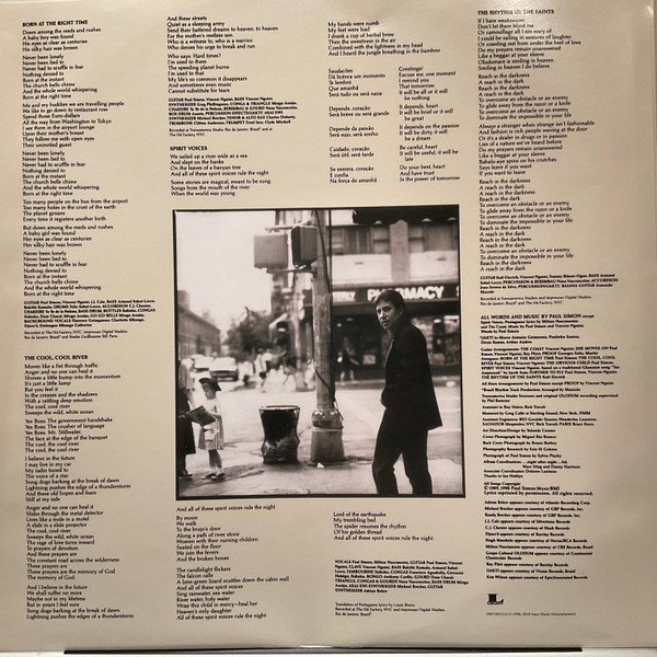 Paul Simon The Rhythm Of The Saints-LP, Vinilos, Historia Nuestra