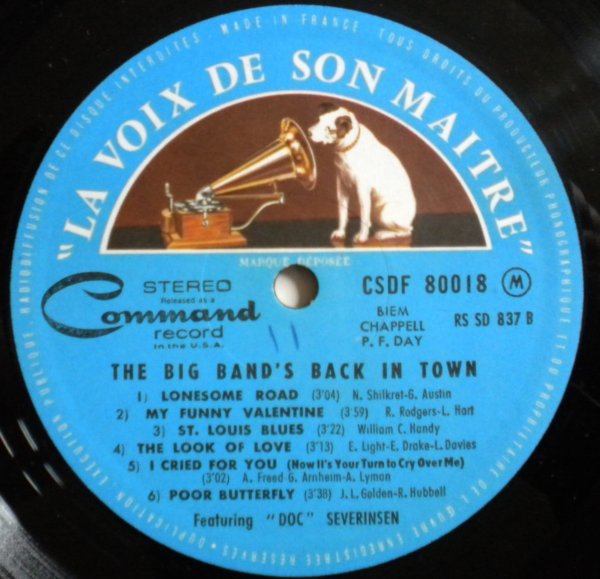 The Big Band's Back In Town-LP, Vinilos, Historia Nuestra