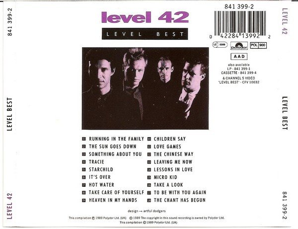 Level 42, Level Best-CD, CDs, Historia Nuestra