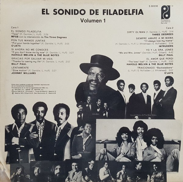 Various El Sonido De Filadelfia Vol. 1-LP, Vinilos, Historia Nuestra