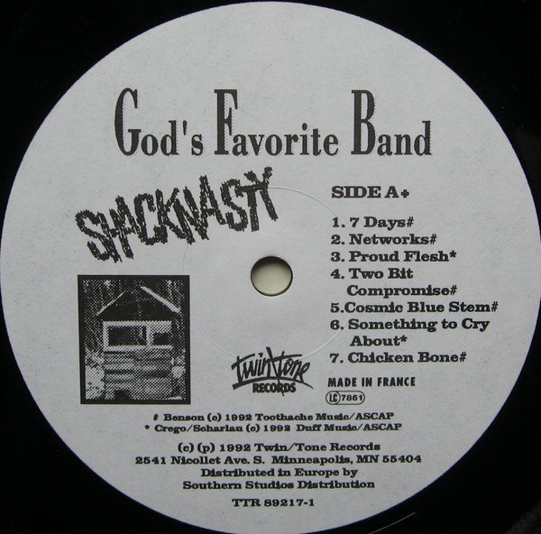 God's Favorite Band Shacknasty-LP, Vinilos, Historia Nuestra
