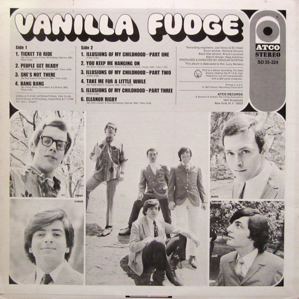 Vanilla Fudge Vanilla Fudge-LP, Vinilos, Historia Nuestra