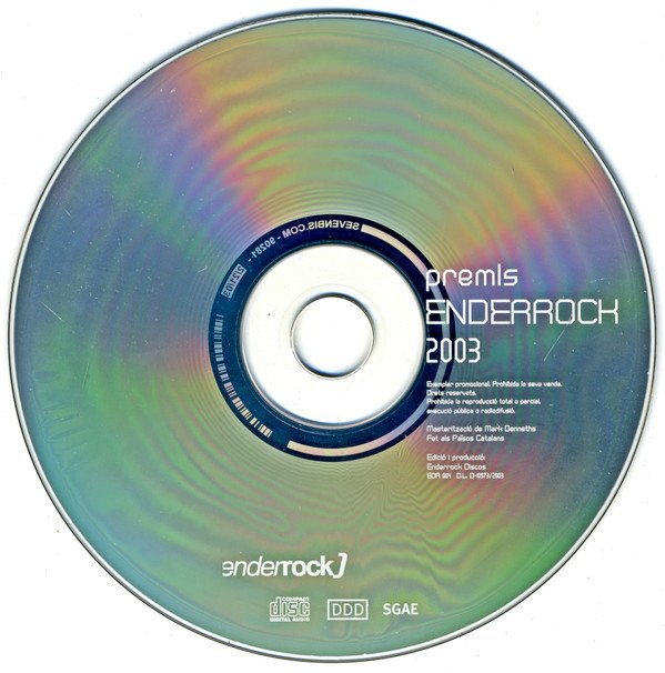 Various, Premis Enderrock 2003-CD, CDs, Historia Nuestra
