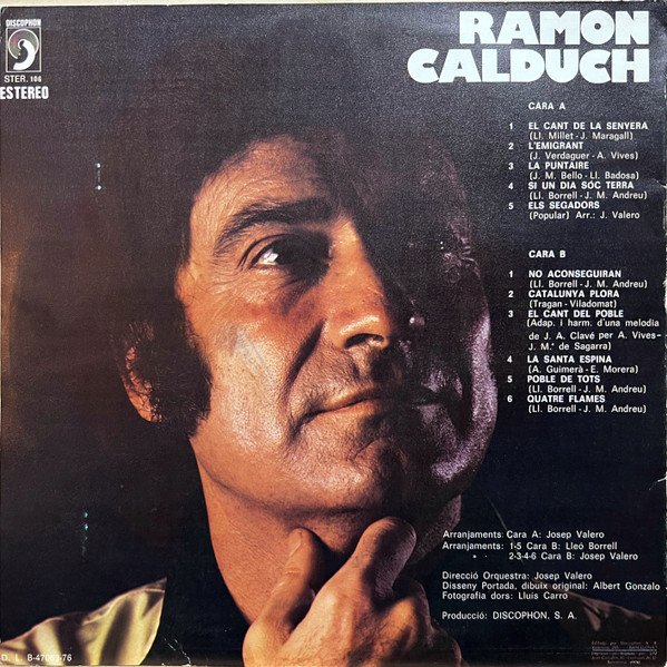 Ramón Calduch Catalunya Triomfant-LP, Vinilos, Historia Nuestra