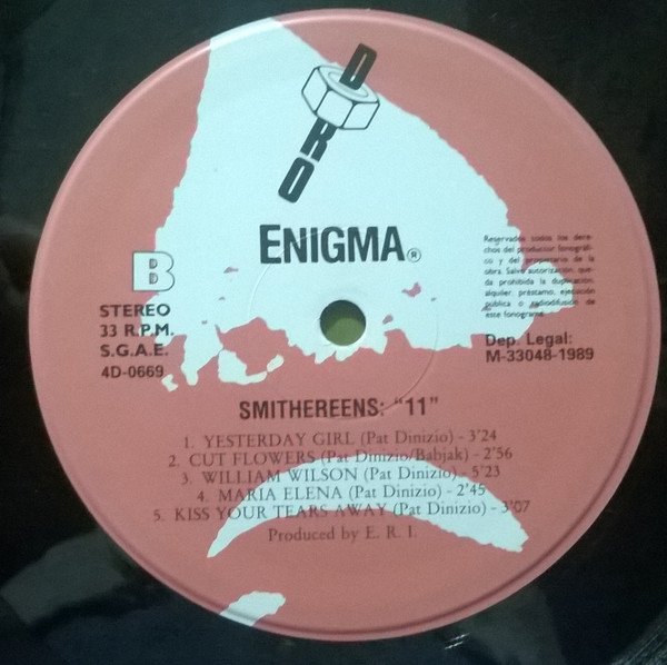 The Smithereens 11-LP, Vinilos, Historia Nuestra