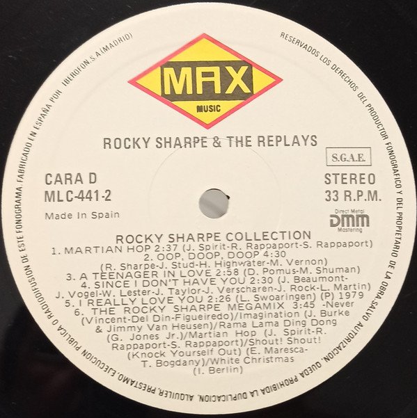 Rocky Sharpe & The Replays Collection-2xLP, Vinilos, Historia Nuestra