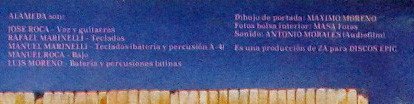 Alameda, Misterioso Manantial-LP, Vinilos, Historia Nuestra