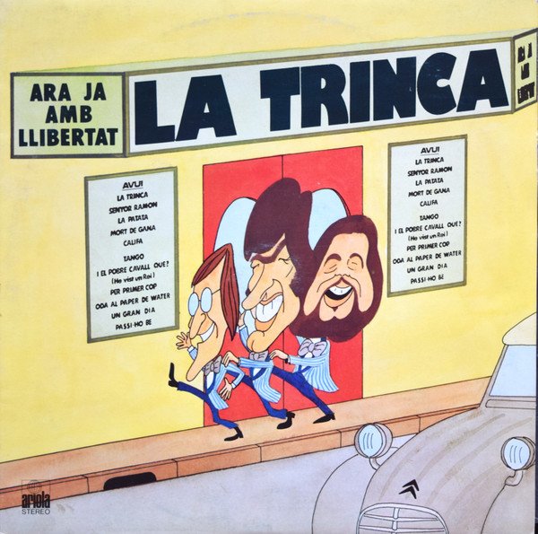 La Trinca, Ara Ja Amb Llibertat-LP, Vinilos, Historia Nuestra