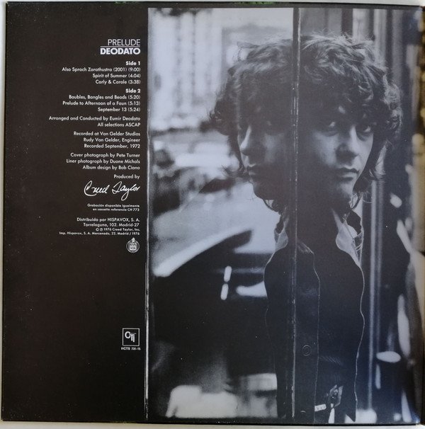 Deodato* Prelude-LP, Vinilos, Historia Nuestra