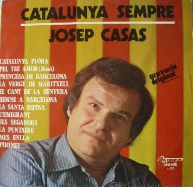 Josep Casas Catalunya Sempre-LP, Vinilos, Historia Nuestra