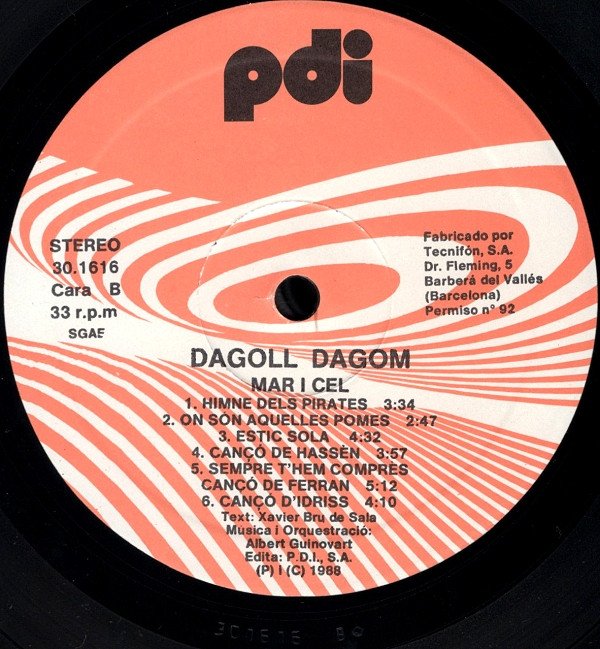 Dagoll Dagom  Mar I Cel-LP, Vinilos, Historia Nuestra