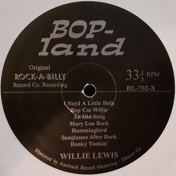 Willie Lewis , The Early Rare & Wild Side-LP, Vinilos, Historia Nuestra