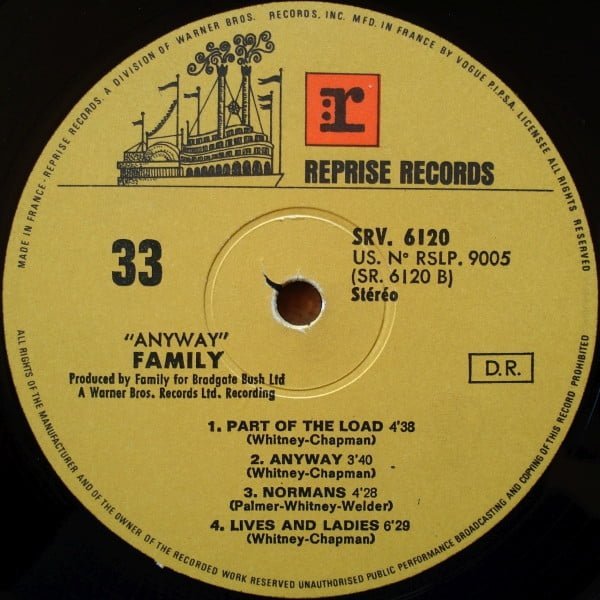 Family Anyway-LP, Vinilos, Historia Nuestra