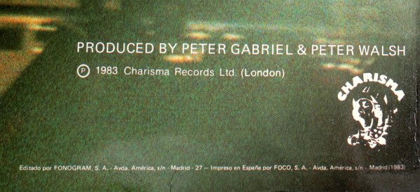 Peter Gabriel Plays Live-2xLP, Vinilos, Historia Nuestra