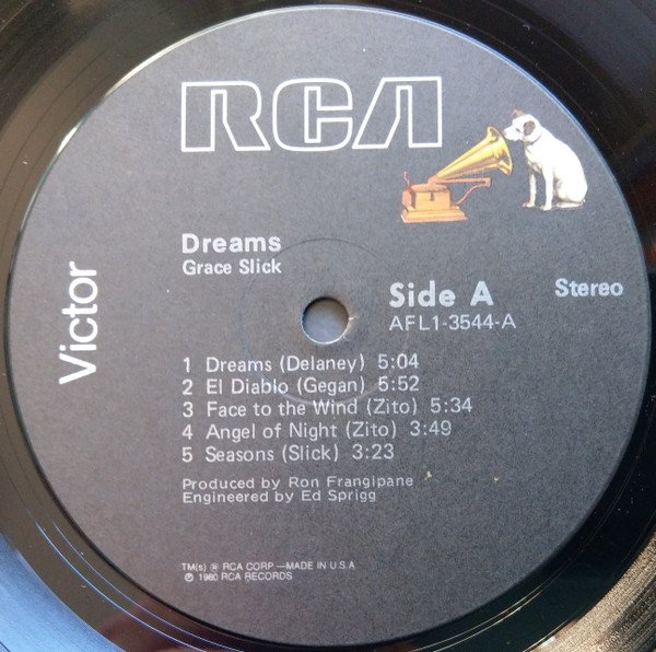 Grace Slick Dreams-LP, Vinilos, Historia Nuestra