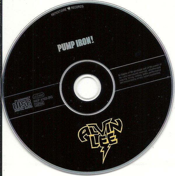 Alvin Lee, Pump Iron!-CD, CDs, Historia Nuestra