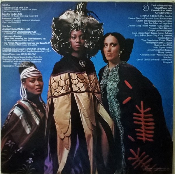 The Ritchie Family Arabian Nights-LP, Vinilos, Historia Nuestra