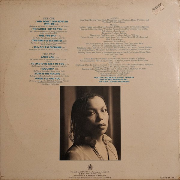 Roberta Flack Blue Lights In The Basement-LP, Vinilos, Historia Nuestra