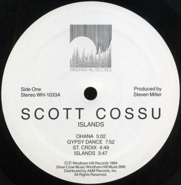 Scott Cossu Islands-LP, Vinilos, Historia Nuestra