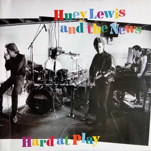 Huey Lewis And The News* Hard At Play-LP, Vinilos, Historia Nuestra