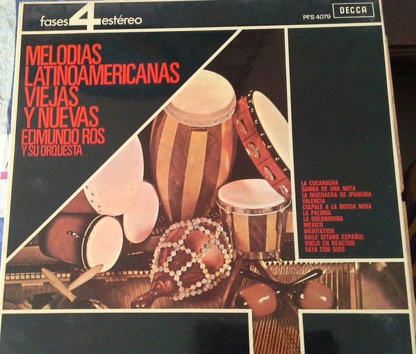 Edmundo Ros Y Su Orquesta* Melodías Latinoamericanas Viejas Y Nuevas-LP, Vinilos, Historia Nuestra