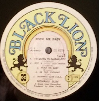 Memphis Slim, Rock Me Baby!-LP, Vinilos, Historia Nuestra